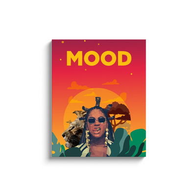 I Am a Whole Mood Canvas