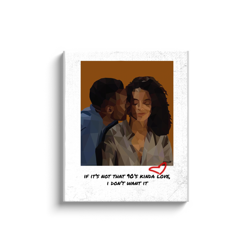 90's Kinda Love| Different World Canvas Wraps