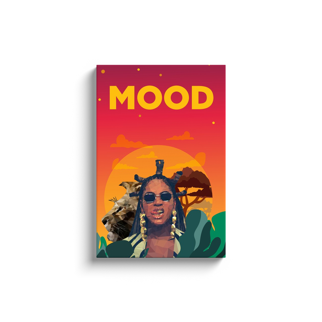 I Am a Whole Mood Canvas