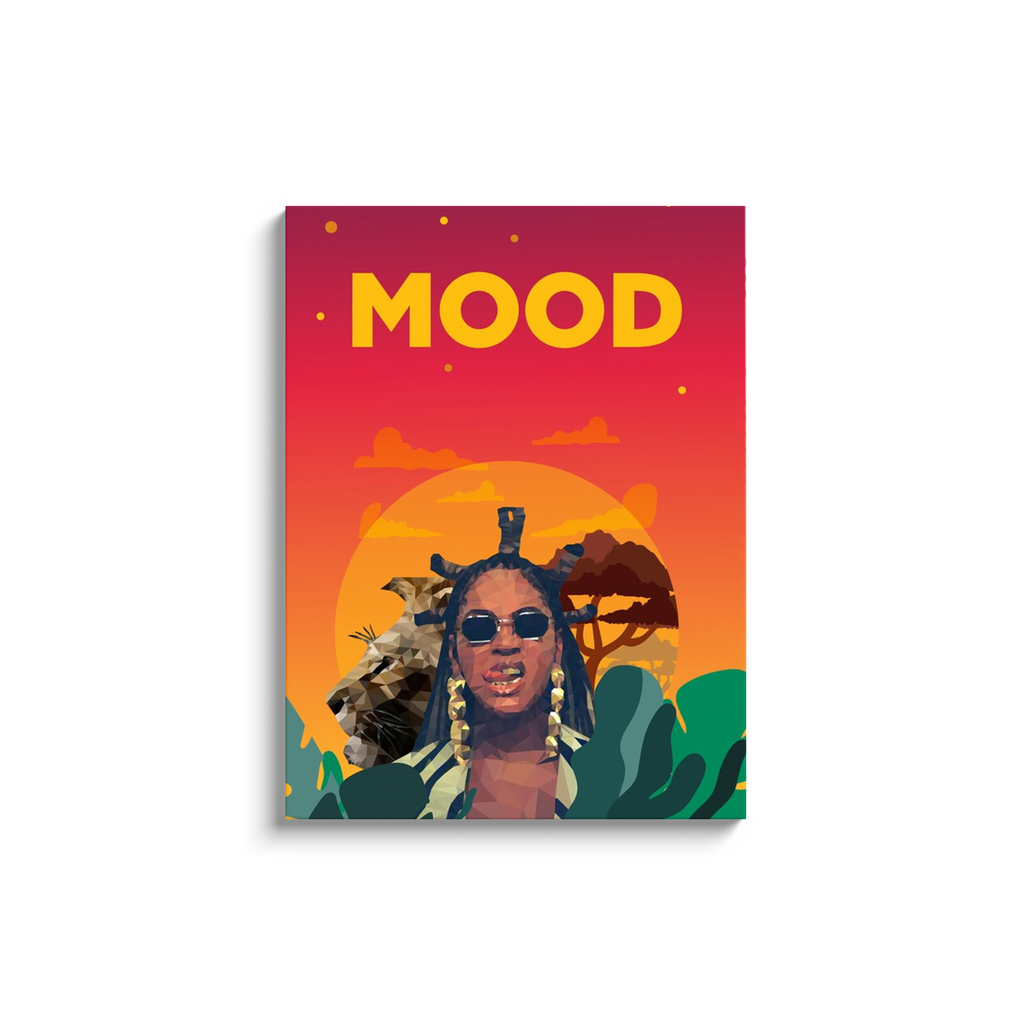 I Am a Whole Mood Canvas