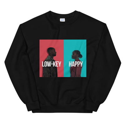 Low-Key Happy Unisex Sweatshirt