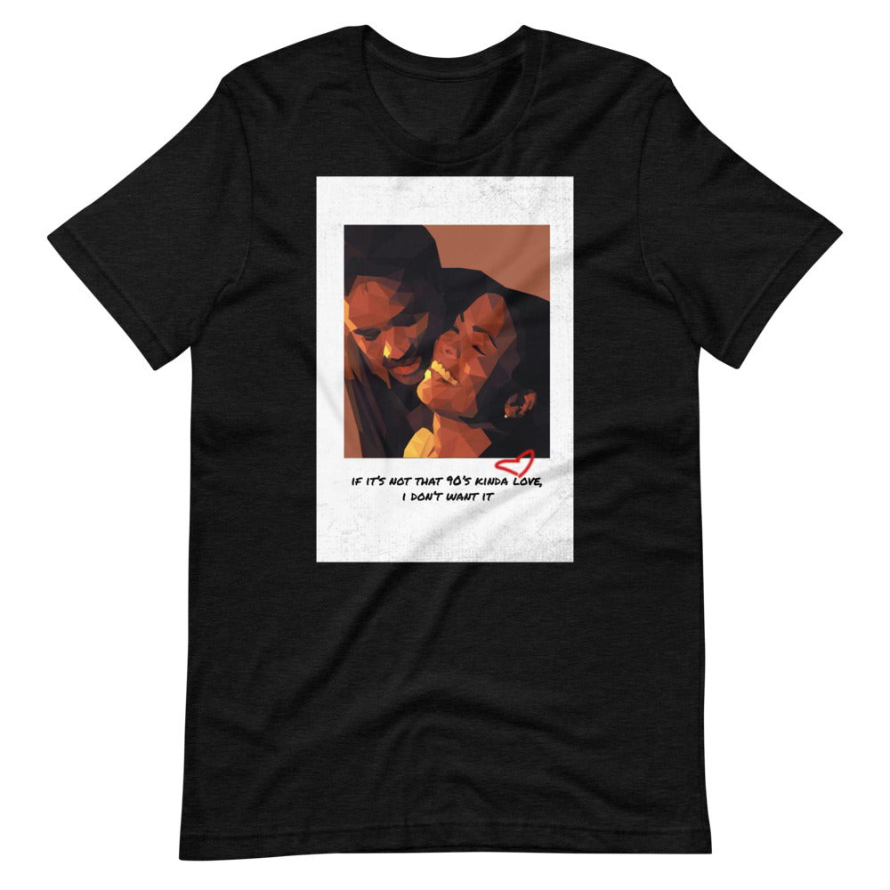 90's Kinda Love | Love Jones Short-Sleeve Unisex T-Shirt