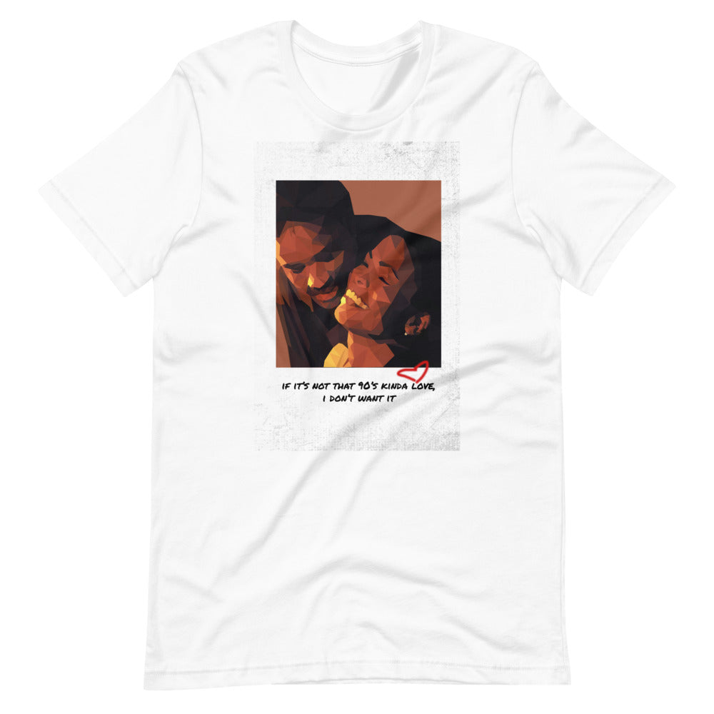 90's Kinda Love | Love Jones Short-Sleeve Unisex T-Shirt